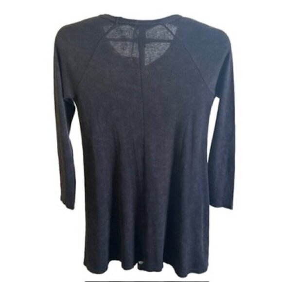 NWT Natural Life Women's Black Long Sleeve Crew Neck Dress, Extra Small - Picture 2 of 5